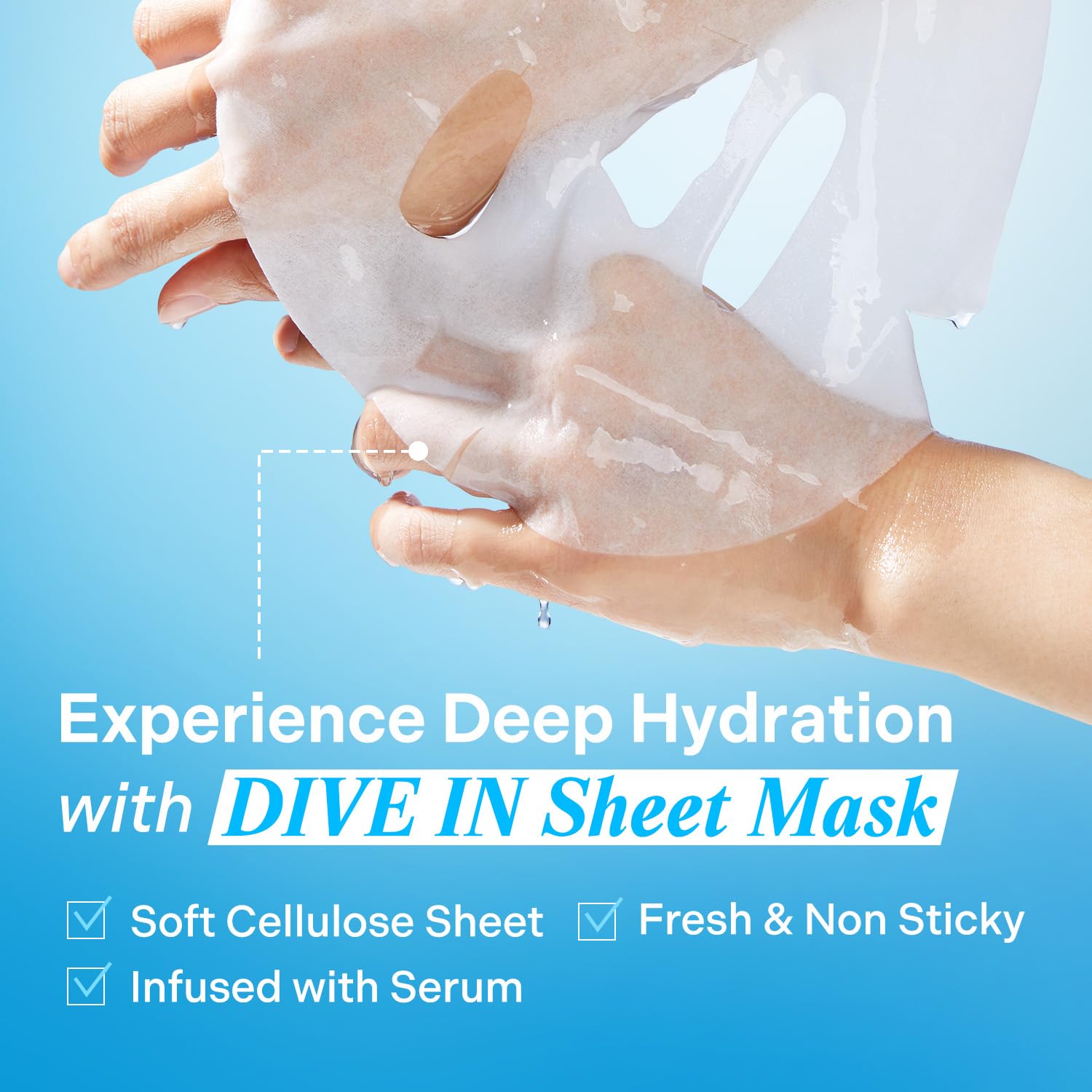 Amazon.com : Torriden DIVE IN Hyaluronic Acid Facial Mask